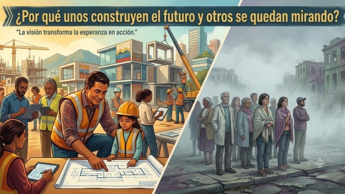 ¿Por qué unos construyen el futuro y otros se quedan mirando?